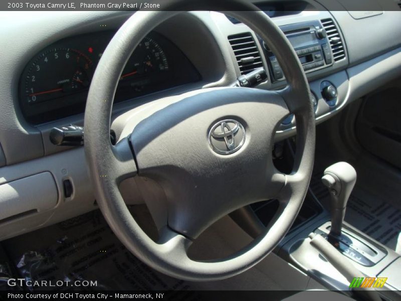 Phantom Gray Pearl / Stone 2003 Toyota Camry LE