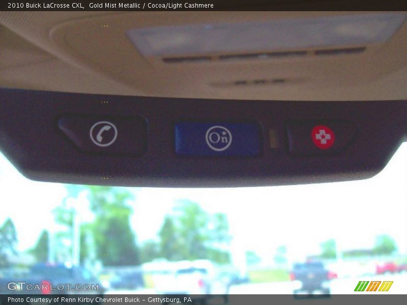 Gold Mist Metallic / Cocoa/Light Cashmere 2010 Buick LaCrosse CXL