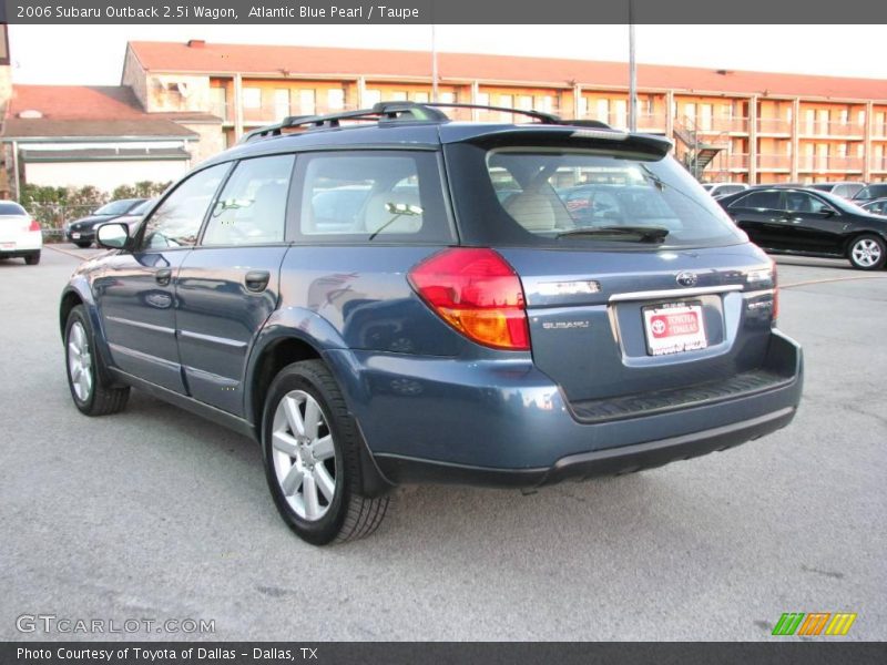 Atlantic Blue Pearl / Taupe 2006 Subaru Outback 2.5i Wagon