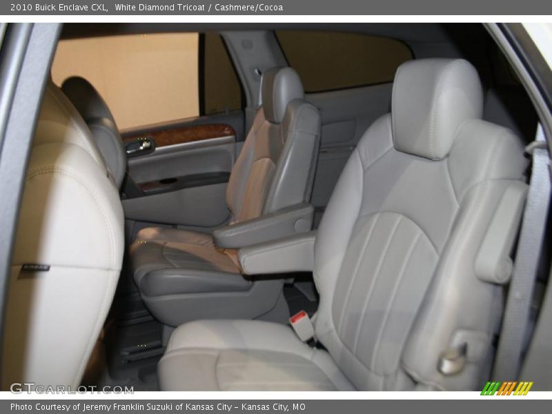 White Diamond Tricoat / Cashmere/Cocoa 2010 Buick Enclave CXL
