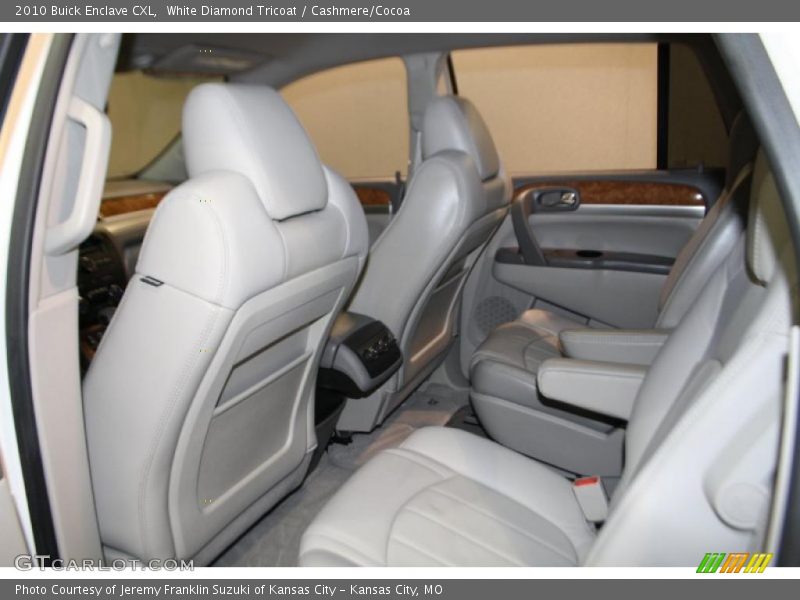 White Diamond Tricoat / Cashmere/Cocoa 2010 Buick Enclave CXL