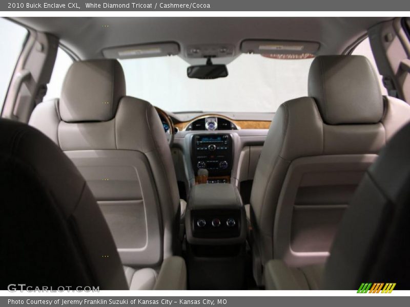 White Diamond Tricoat / Cashmere/Cocoa 2010 Buick Enclave CXL