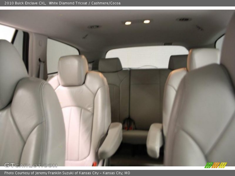White Diamond Tricoat / Cashmere/Cocoa 2010 Buick Enclave CXL