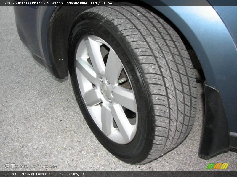 Atlantic Blue Pearl / Taupe 2006 Subaru Outback 2.5i Wagon