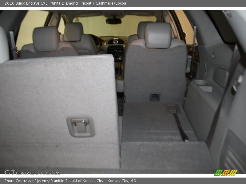White Diamond Tricoat / Cashmere/Cocoa 2010 Buick Enclave CXL