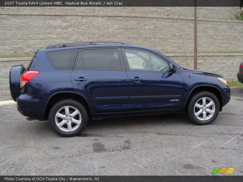 Nautical Blue Metallic / Ash Gray 2007 Toyota RAV4 Limited 4WD