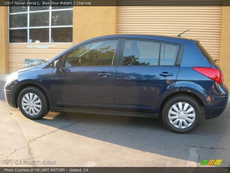 Blue Onyx Metallic / Charcoal 2007 Nissan Versa S