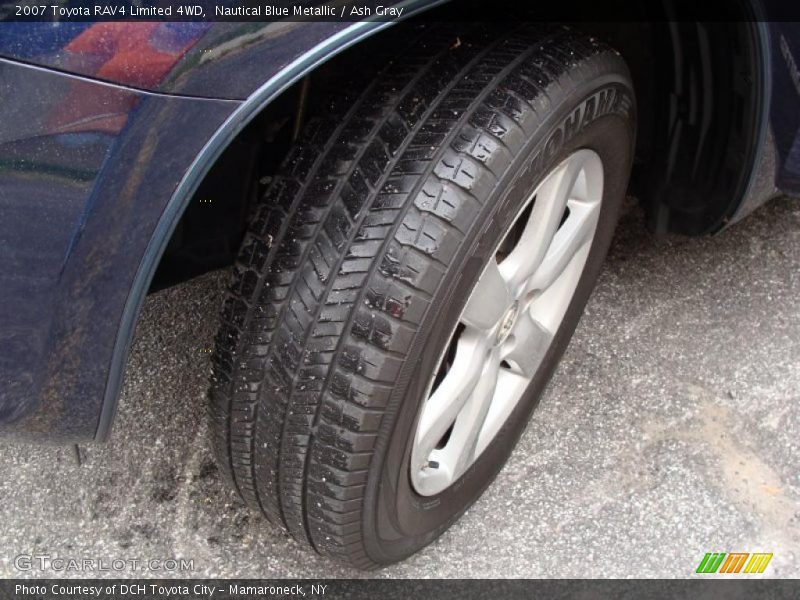 Nautical Blue Metallic / Ash Gray 2007 Toyota RAV4 Limited 4WD