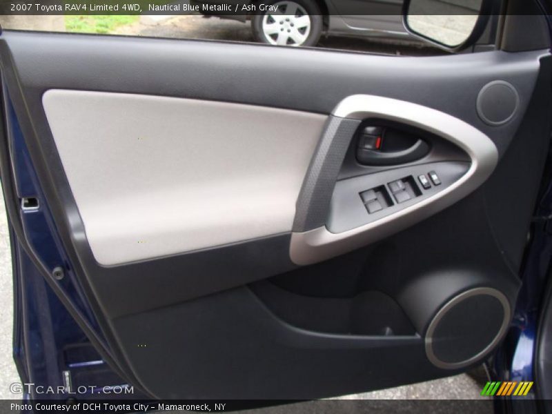 Nautical Blue Metallic / Ash Gray 2007 Toyota RAV4 Limited 4WD