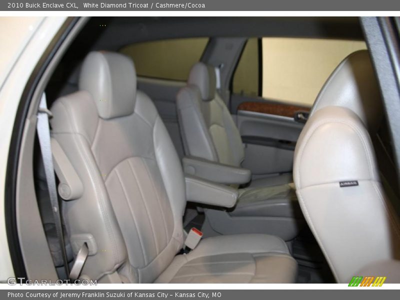 White Diamond Tricoat / Cashmere/Cocoa 2010 Buick Enclave CXL