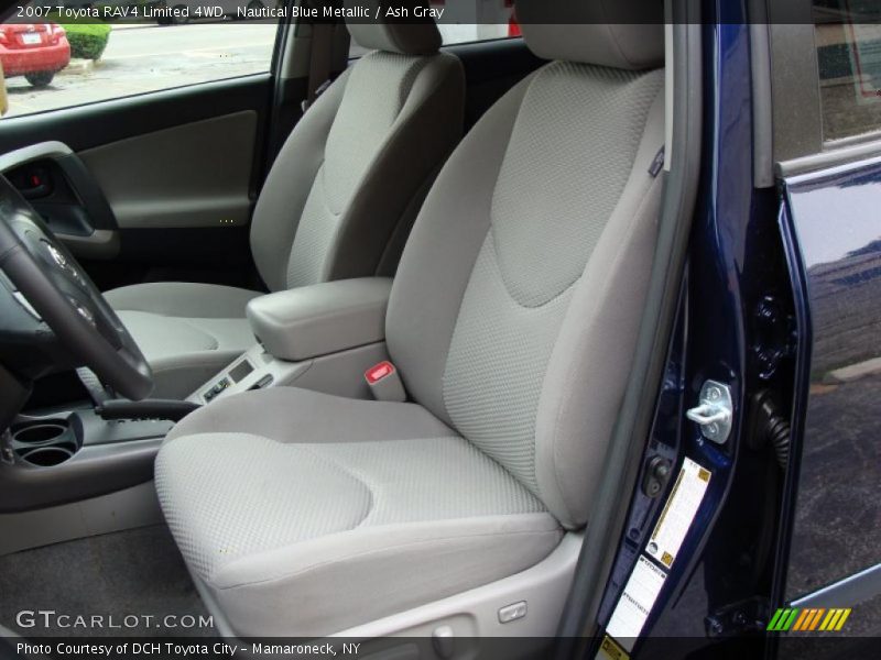 Nautical Blue Metallic / Ash Gray 2007 Toyota RAV4 Limited 4WD