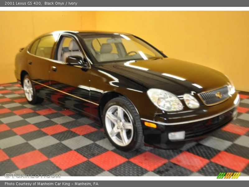 Black Onyx / Ivory 2001 Lexus GS 430