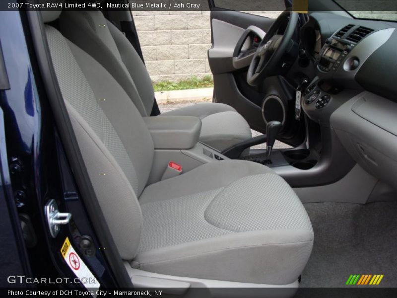 Nautical Blue Metallic / Ash Gray 2007 Toyota RAV4 Limited 4WD
