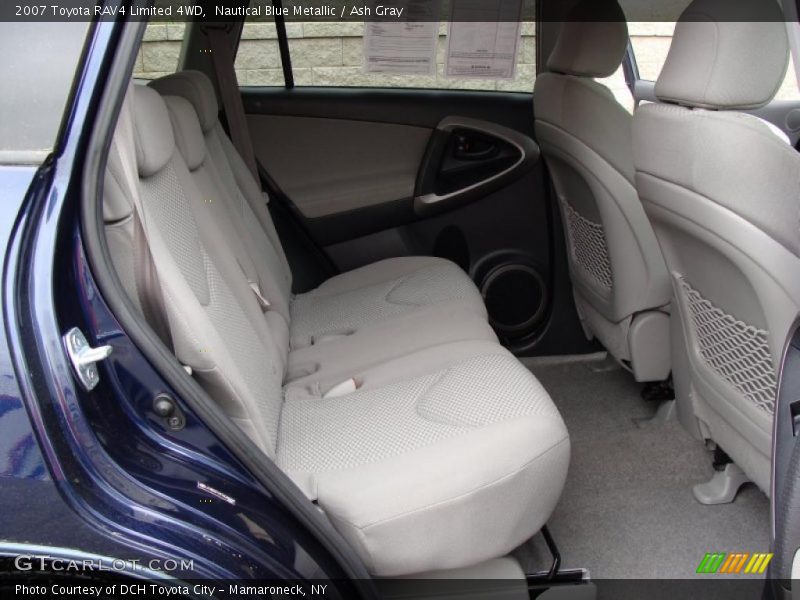 Nautical Blue Metallic / Ash Gray 2007 Toyota RAV4 Limited 4WD