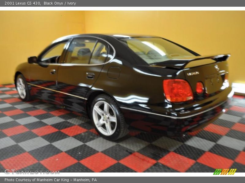 Black Onyx / Ivory 2001 Lexus GS 430