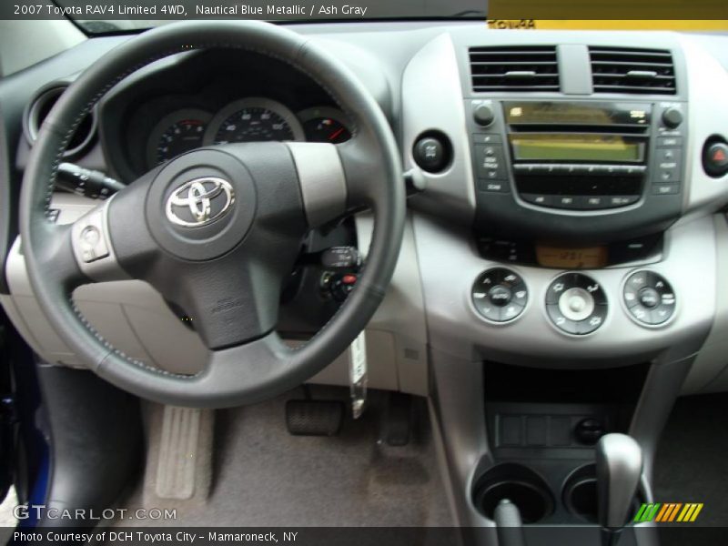 Nautical Blue Metallic / Ash Gray 2007 Toyota RAV4 Limited 4WD