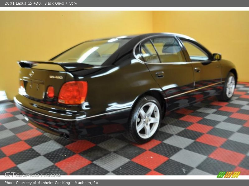 Black Onyx / Ivory 2001 Lexus GS 430