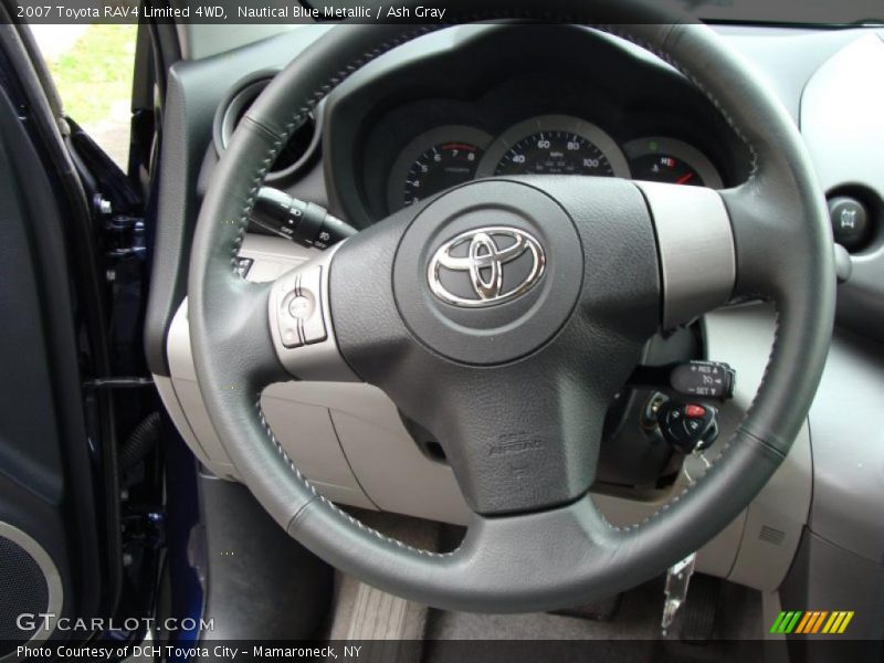 Nautical Blue Metallic / Ash Gray 2007 Toyota RAV4 Limited 4WD