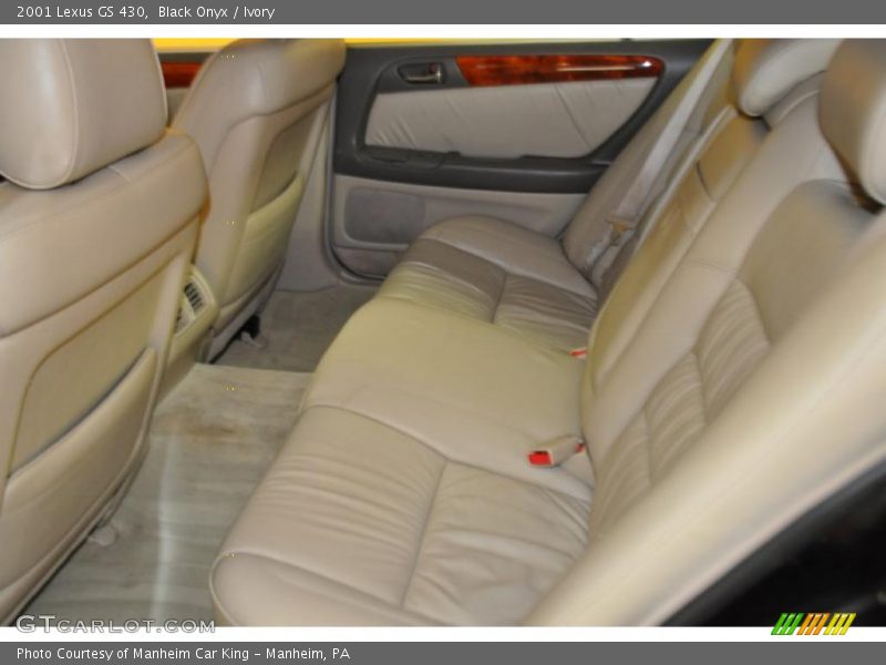 Black Onyx / Ivory 2001 Lexus GS 430