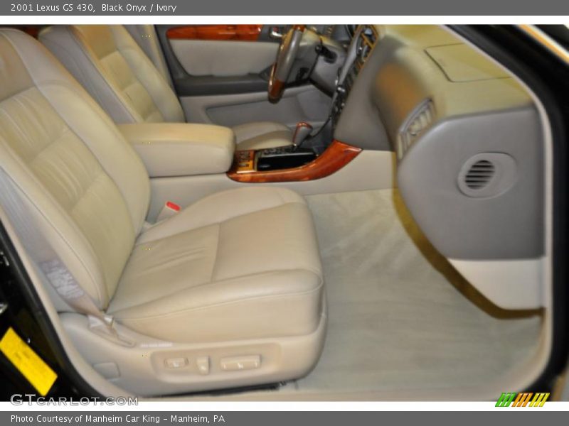 Black Onyx / Ivory 2001 Lexus GS 430