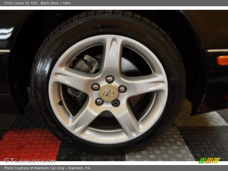 Black Onyx / Ivory 2001 Lexus GS 430