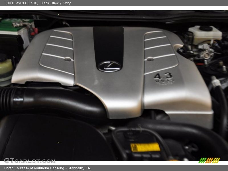 Black Onyx / Ivory 2001 Lexus GS 430