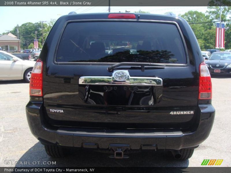 Black / Stone Gray 2008 Toyota 4Runner SR5 4x4