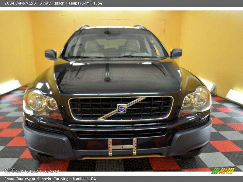 Black / Taupe/Light Taupe 2004 Volvo XC90 T6 AWD