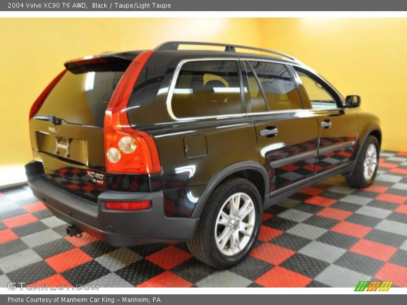 Black / Taupe/Light Taupe 2004 Volvo XC90 T6 AWD