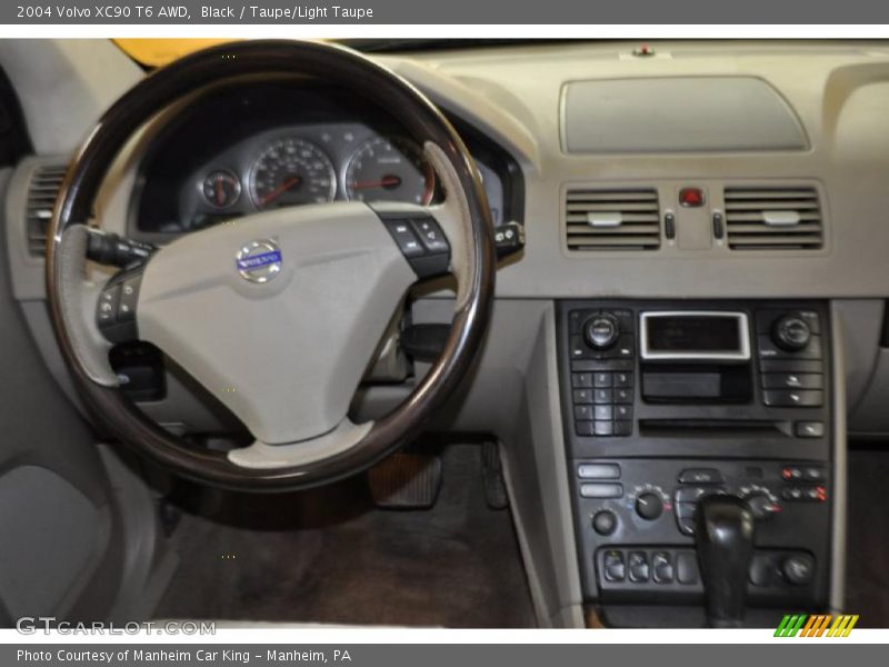 Black / Taupe/Light Taupe 2004 Volvo XC90 T6 AWD