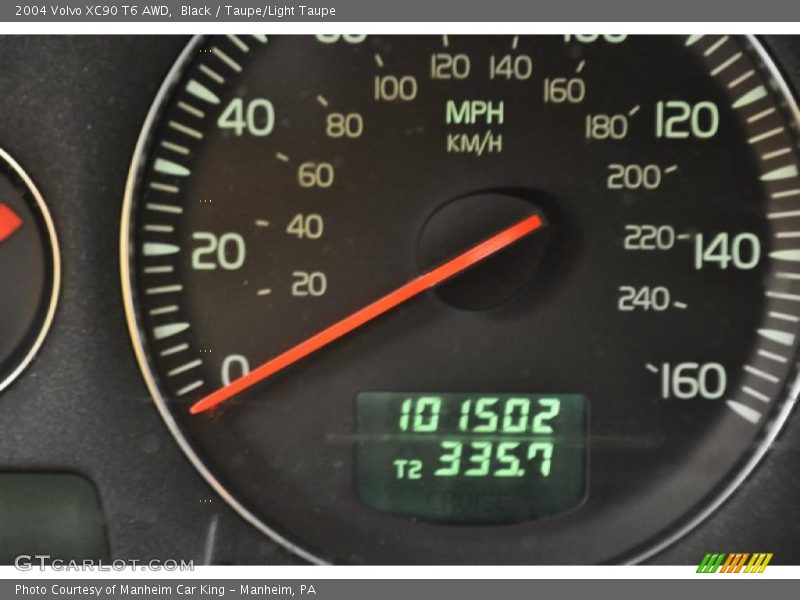 Black / Taupe/Light Taupe 2004 Volvo XC90 T6 AWD