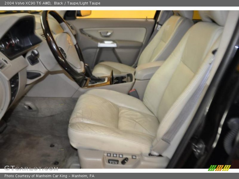 Black / Taupe/Light Taupe 2004 Volvo XC90 T6 AWD