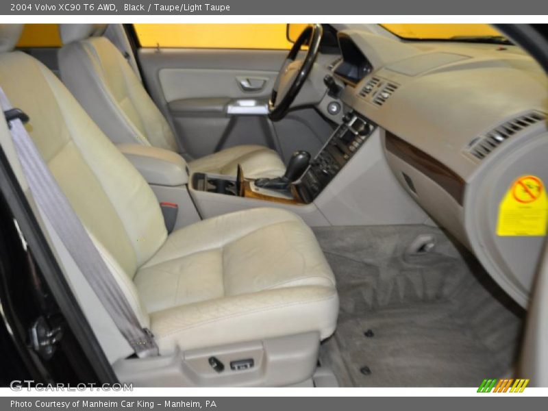 Black / Taupe/Light Taupe 2004 Volvo XC90 T6 AWD