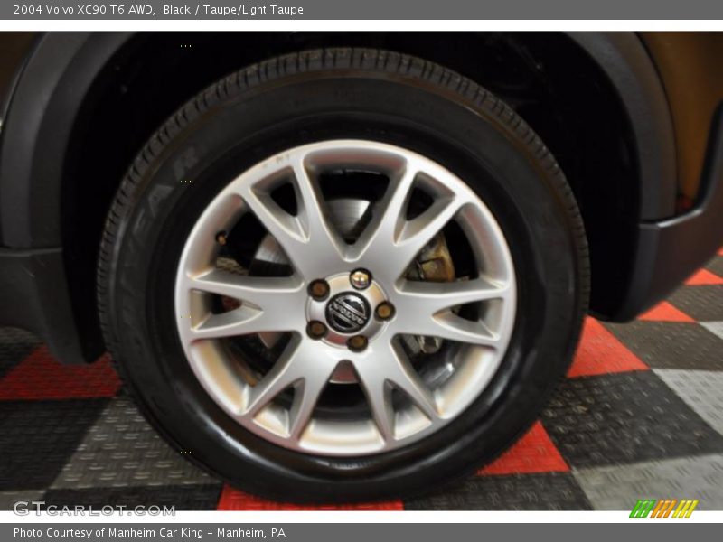 Black / Taupe/Light Taupe 2004 Volvo XC90 T6 AWD