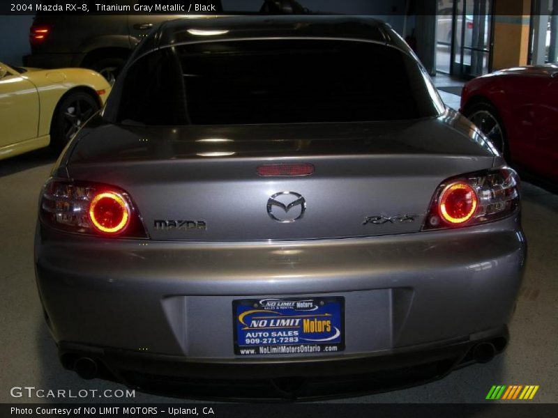 Titanium Gray Metallic / Black 2004 Mazda RX-8