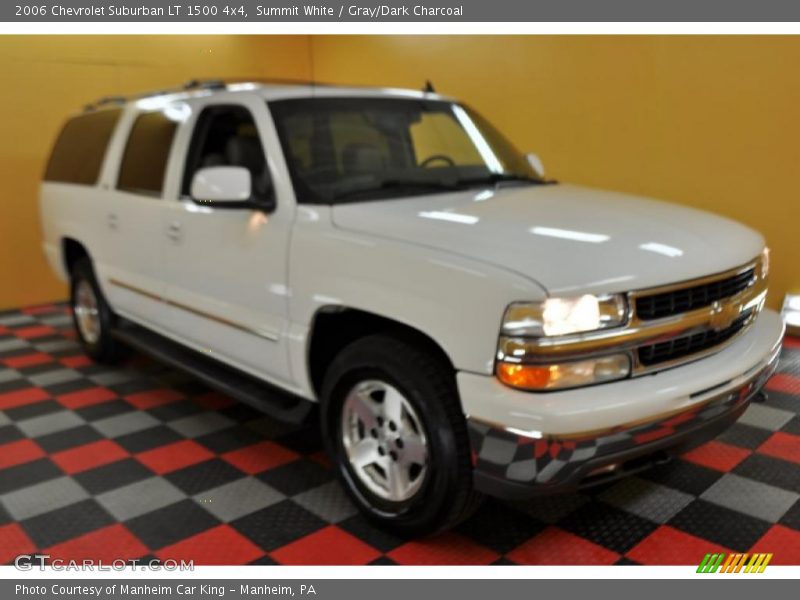Summit White / Gray/Dark Charcoal 2006 Chevrolet Suburban LT 1500 4x4