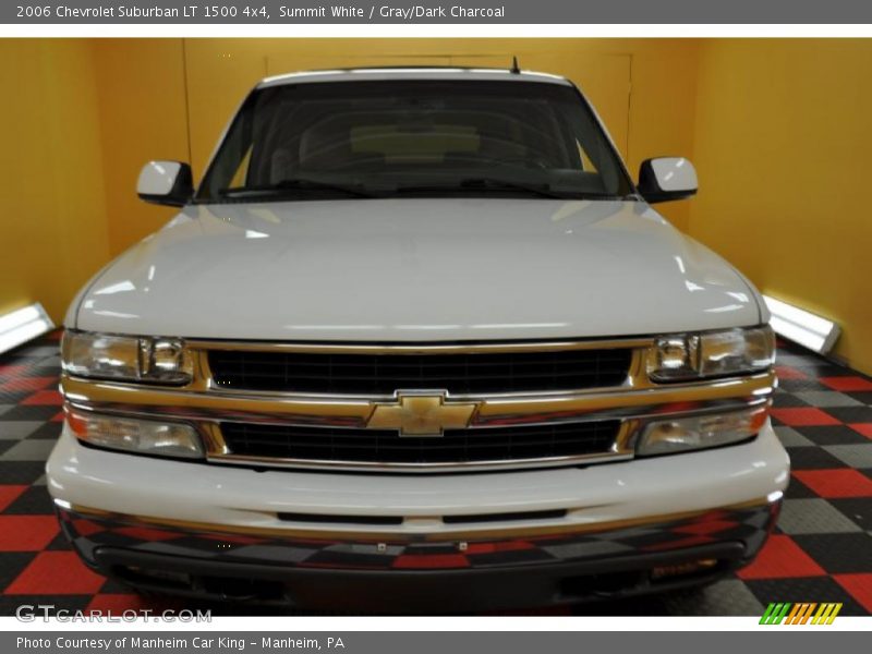 Summit White / Gray/Dark Charcoal 2006 Chevrolet Suburban LT 1500 4x4