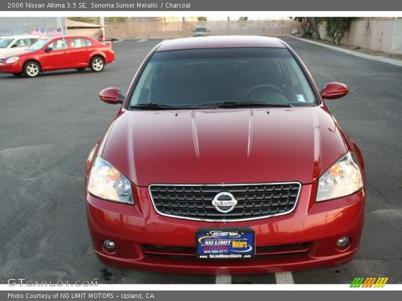 Sonoma Sunset Metallic / Charcoal 2006 Nissan Altima 3.5 SE