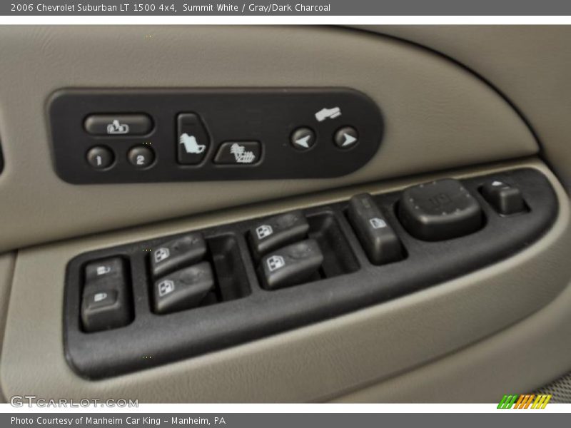 Summit White / Gray/Dark Charcoal 2006 Chevrolet Suburban LT 1500 4x4