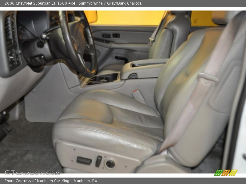 Summit White / Gray/Dark Charcoal 2006 Chevrolet Suburban LT 1500 4x4