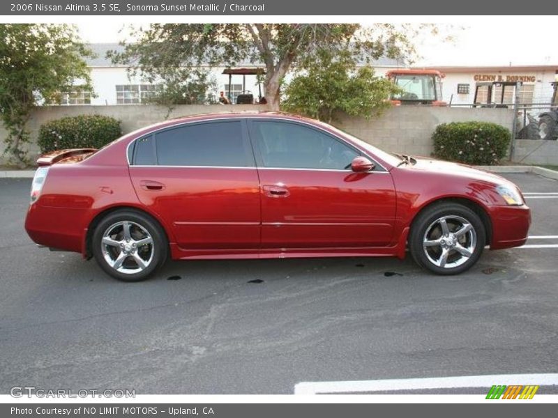 Sonoma Sunset Metallic / Charcoal 2006 Nissan Altima 3.5 SE