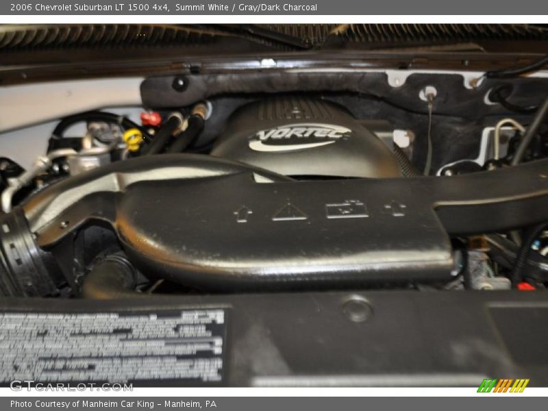 Summit White / Gray/Dark Charcoal 2006 Chevrolet Suburban LT 1500 4x4