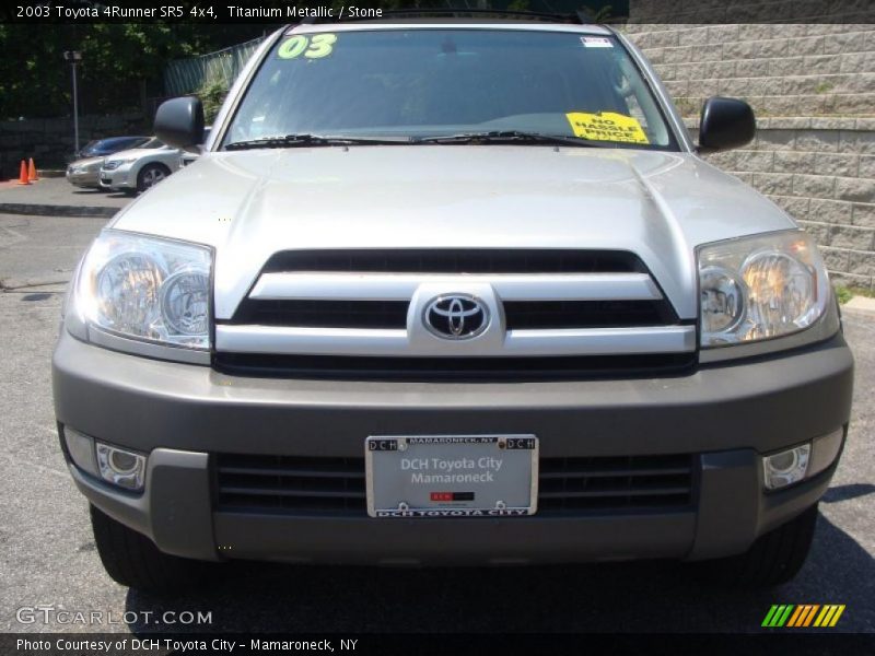 Titanium Metallic / Stone 2003 Toyota 4Runner SR5 4x4