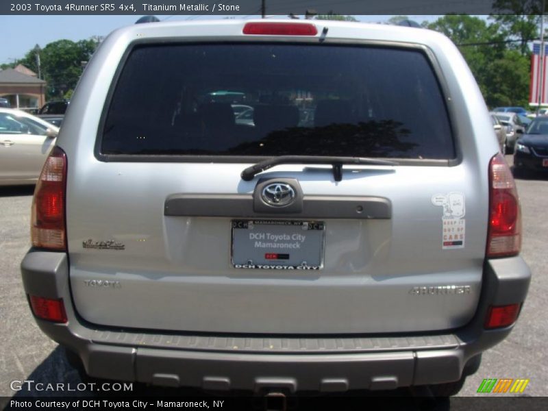 Titanium Metallic / Stone 2003 Toyota 4Runner SR5 4x4