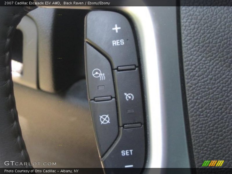 Black Raven / Ebony/Ebony 2007 Cadillac Escalade ESV AWD