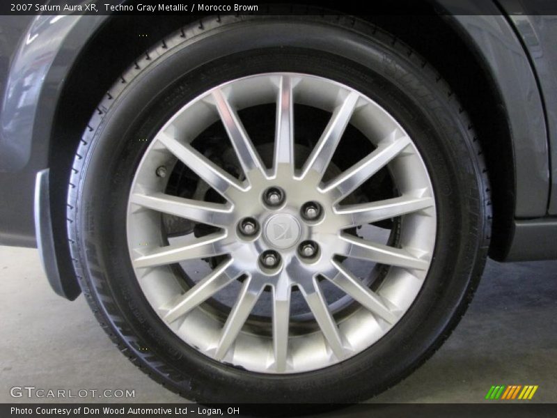 Techno Gray Metallic / Morocco Brown 2007 Saturn Aura XR