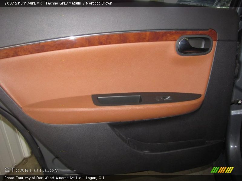 Techno Gray Metallic / Morocco Brown 2007 Saturn Aura XR