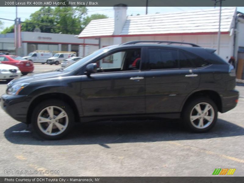 Flint Mica / Black 2008 Lexus RX 400h AWD Hybrid