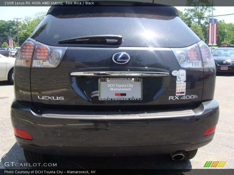 Flint Mica / Black 2008 Lexus RX 400h AWD Hybrid