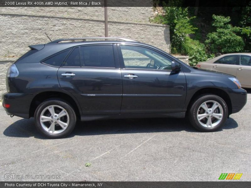 Flint Mica / Black 2008 Lexus RX 400h AWD Hybrid